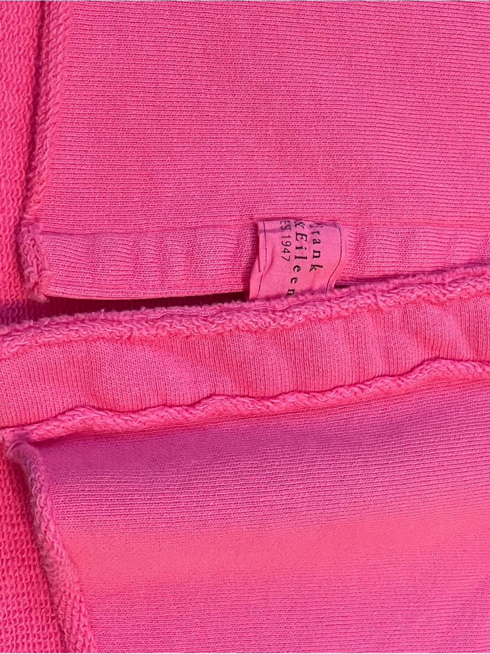 Frank & Eileen ‘Eileen’ Triple Terry Pink Button-Down Shirt - Picture 7 of 9